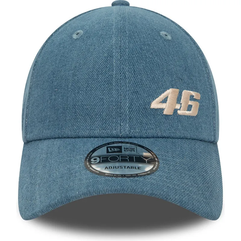 mutsid-kumer-sinine-snapback-9forty-denim-valentino-rossi-vr46-motogp-new-era