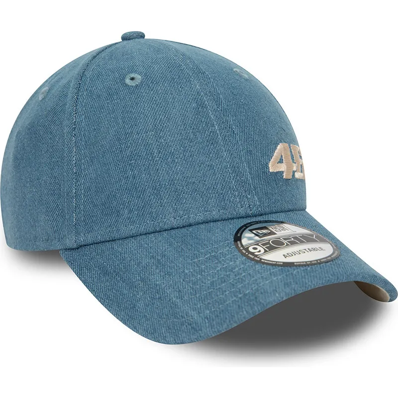 mutsid-kumer-sinine-snapback-9forty-denim-valentino-rossi-vr46-motogp-new-era