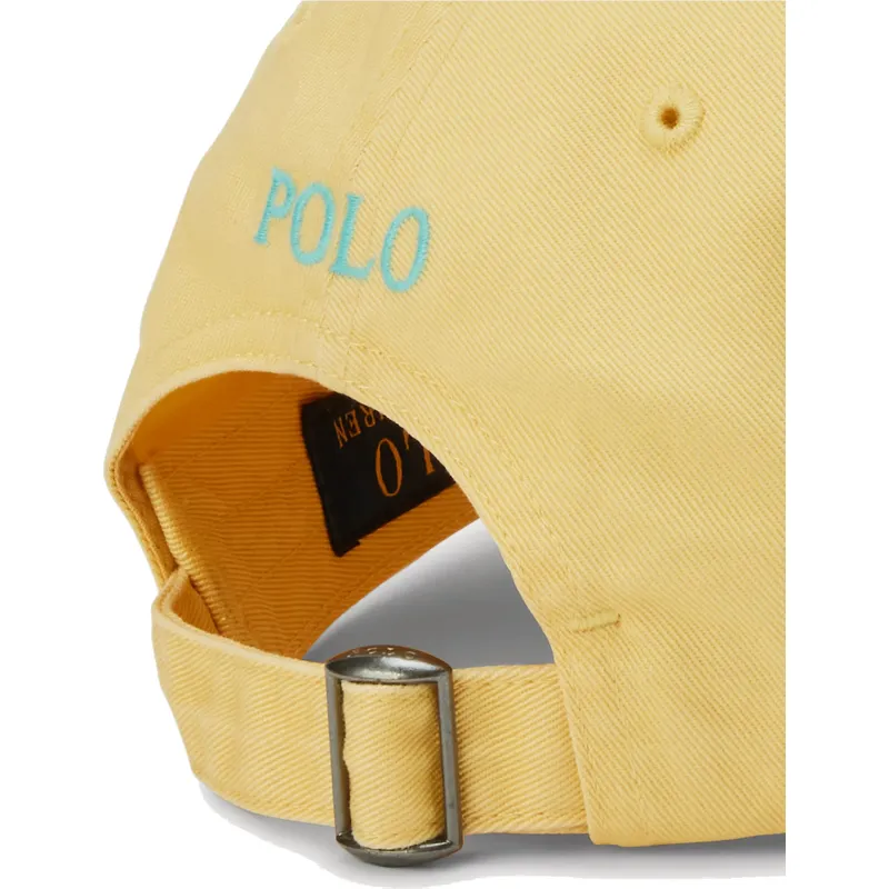 mutsid-kumer-kollane-reguleeritav-rihm-cotton-chino-classic-sport-polo-ralph-lauren