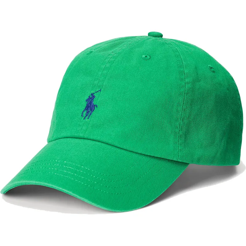 mutsid-kumer-roheline-reguleeritav-cotton-chino-classic-sport-polo-ralph-lauren