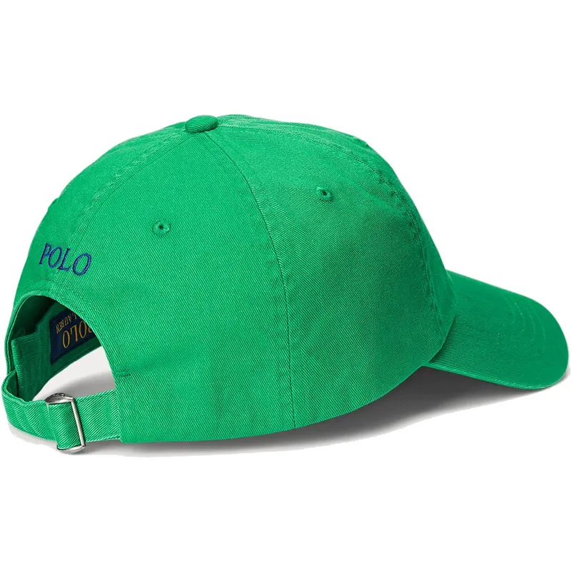 mutsid-kumer-roheline-reguleeritav-cotton-chino-classic-sport-polo-ralph-lauren