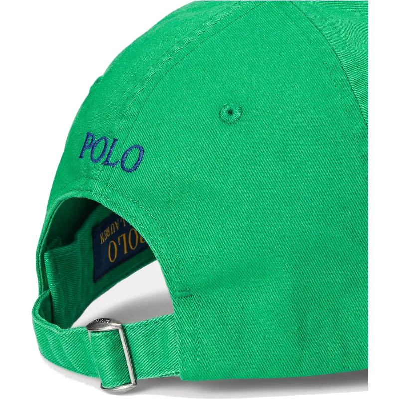 mutsid-kumer-roheline-reguleeritav-cotton-chino-classic-sport-polo-ralph-lauren