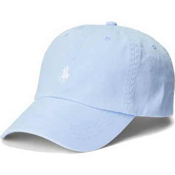 Mütsid kumer sinine reguleeritav Cotton Chino Classic Sport Polo Ralph Lauren