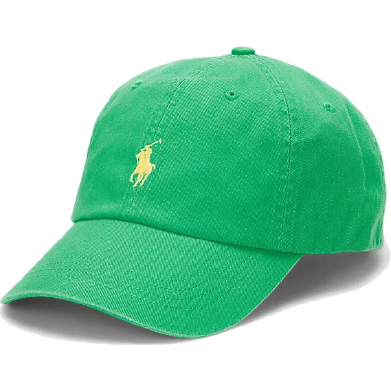 mutsid-kumer-roheline-reguleeritav-cotton-chino-classic-sport-polo-ralph-lauren