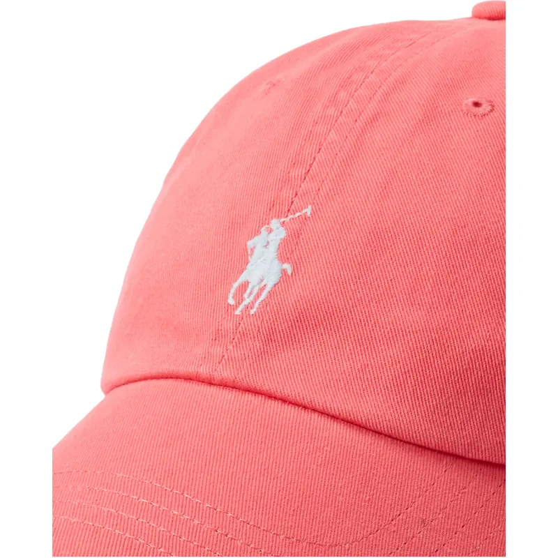 mutsid-kumer-punane-reguleeritav-cotton-chino-classic-sport-polo-ralph-lauren