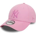 mutsid-kumer-roosa-reguleeritav-9forty-league-essential-new-york-yankees-mlb-new-era
