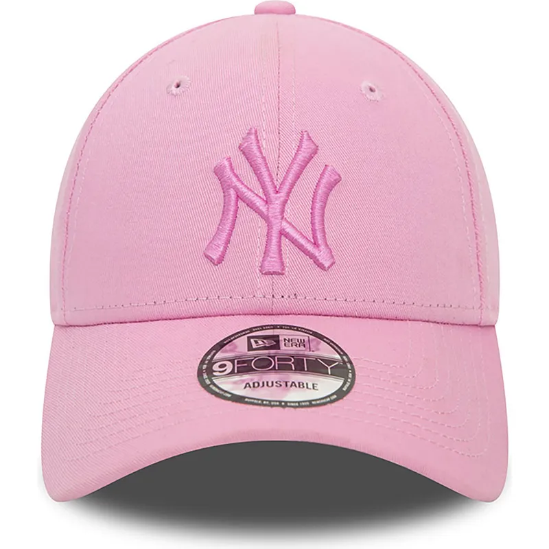 mutsid-kumer-roosa-reguleeritav-9forty-league-essential-new-york-yankees-mlb-new-era
