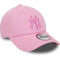 mutsid-kumer-roosa-reguleeritav-9forty-league-essential-new-york-yankees-mlb-new-era