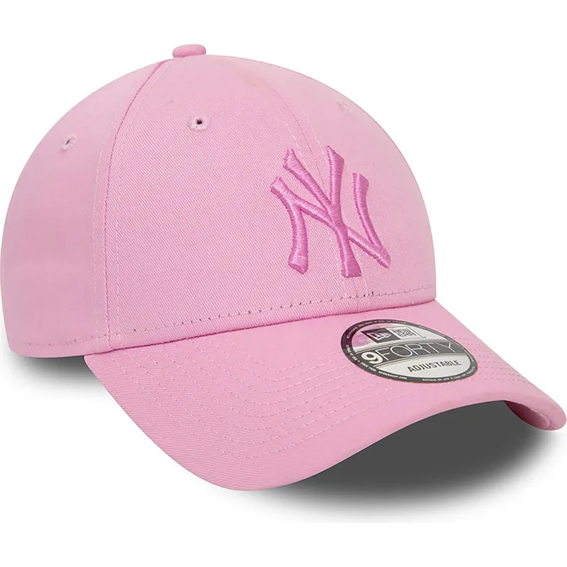 mutsid-kumer-roosa-reguleeritav-9forty-league-essential-new-york-yankees-mlb-new-era