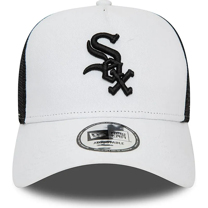 mutsid-kumer-valge-snapback-a-frame-league-essential-chicago-white-sox-mlb-new-era