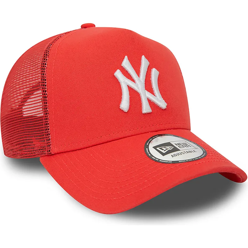 mutsid-kumer-punane-snapback-a-frame-league-essential-new-york-yankees-mlb-new-era