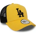mutsid-kumer-kollane-snapback-a-frame-league-essential-los-angeles-dodgers-mlb-new-era