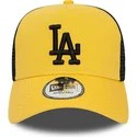 mutsid-kumer-kollane-snapback-a-frame-league-essential-los-angeles-dodgers-mlb-new-era