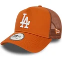 mutsid-kumer-pruun-snapback-a-frame-league-essential-los-angeles-dodgers-mlb-new-era