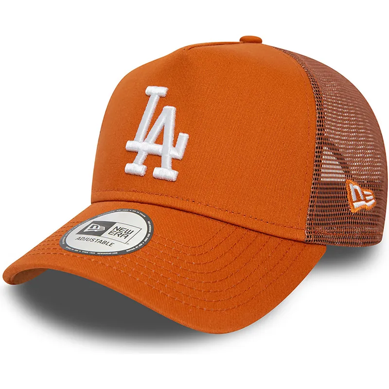 mutsid-kumer-pruun-snapback-a-frame-league-essential-los-angeles-dodgers-mlb-new-era