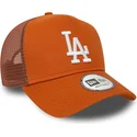 mutsid-kumer-pruun-snapback-a-frame-league-essential-los-angeles-dodgers-mlb-new-era