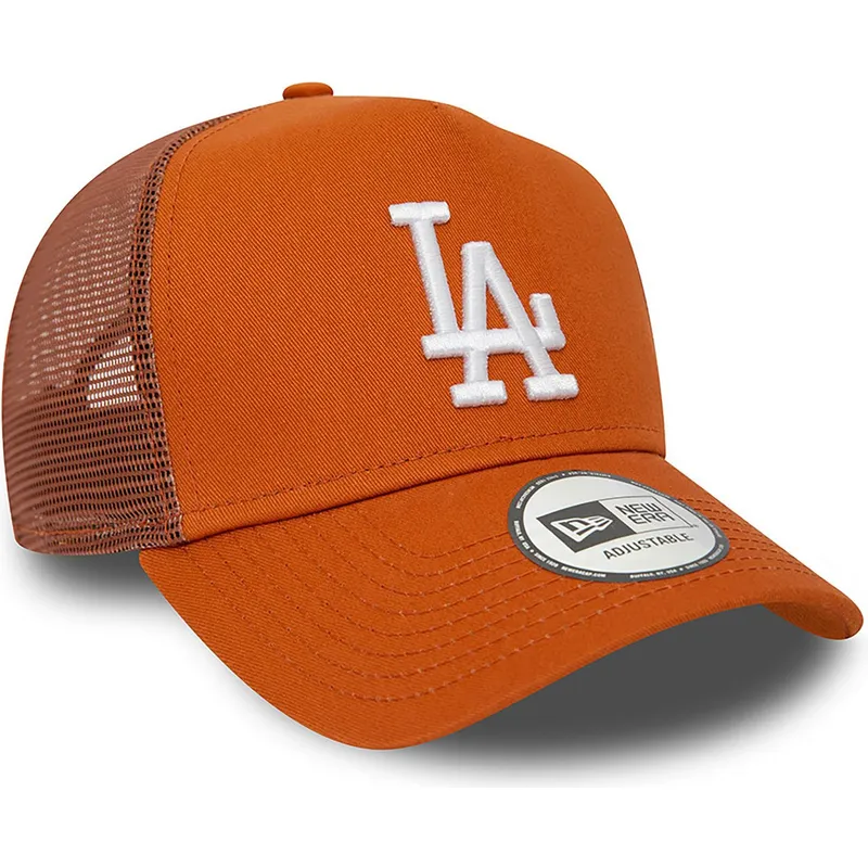 mutsid-kumer-pruun-snapback-a-frame-league-essential-los-angeles-dodgers-mlb-new-era
