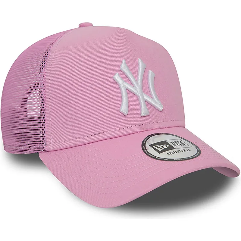 mutsid-kumer-roosa-snapback-a-frame-league-essential-new-york-yankees-mlb-new-era