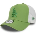 mutsid-kumer-roheline-snapback-a-frame-league-essential-los-angeles-dodgers-mlb-new-era