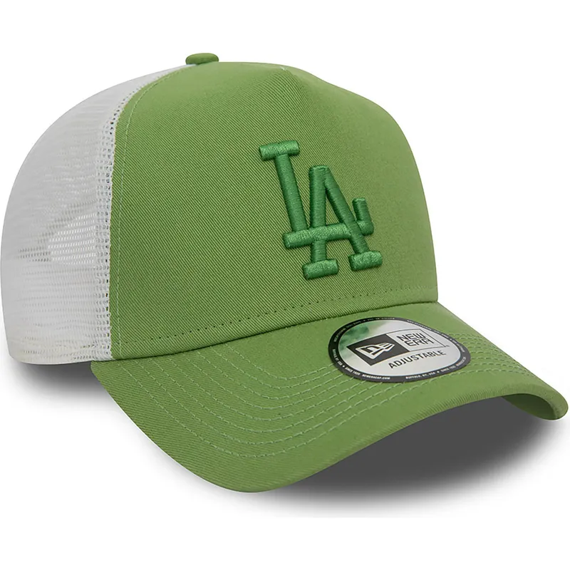 mutsid-kumer-roheline-snapback-a-frame-league-essential-los-angeles-dodgers-mlb-new-era