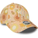 mutsid-kumer-oranz-reguleeritav-9forty-floral-all-over-print-new-york-yankees-mlb-new-era