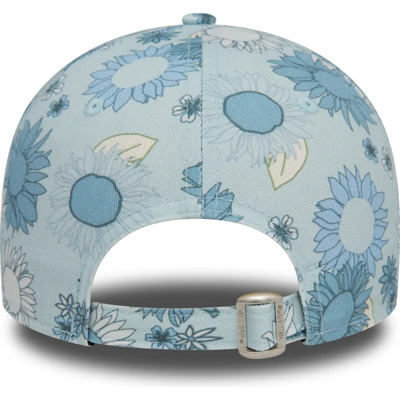 mutsid-kumer-sinine-reguleeritav-9forty-floral-all-over-print-new-york-yankees-mlb-new-era