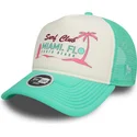 mutsid-kumer-roheline-snapback-a-frame-foam-front-miami-surf-club-florida-new-era