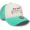 mutsid-kumer-roheline-snapback-a-frame-foam-front-miami-surf-club-florida-new-era