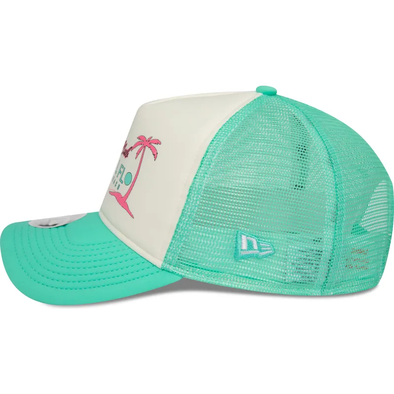 mutsid-kumer-roheline-snapback-a-frame-foam-front-miami-surf-club-florida-new-era