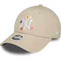 mutsid-kumer-beez-reguleeritav-9forty-flower-new-york-yankees-mlb-new-era