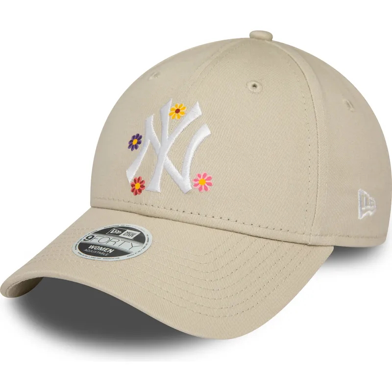 mutsid-kumer-beez-reguleeritav-9forty-flower-new-york-yankees-mlb-new-era