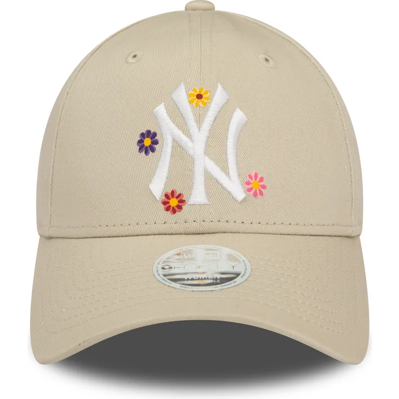 mutsid-kumer-beez-reguleeritav-9forty-flower-new-york-yankees-mlb-new-era