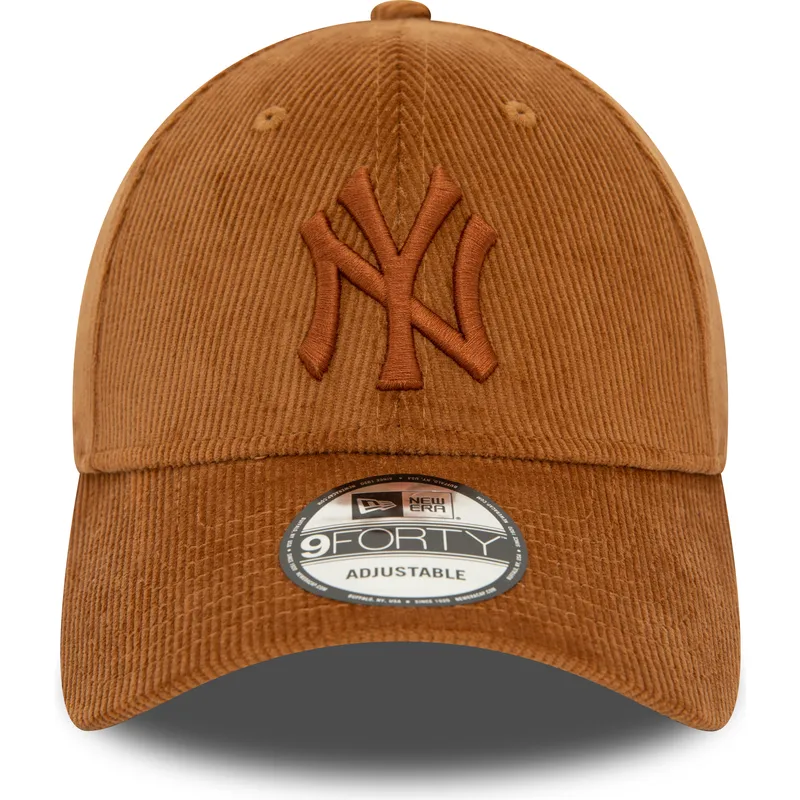 mutsid-kumer-pruun-reguleeritav-9forty-cord-new-york-yankees-mlb-new-era