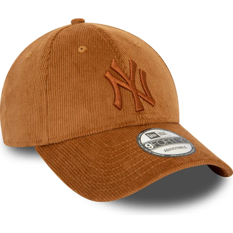 mutsid-kumer-pruun-reguleeritav-9forty-cord-new-york-yankees-mlb-new-era