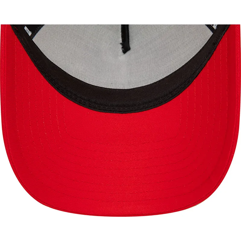 mutsid-kumer-punane-snapback-a-frame-character-pato-lucas-y-porky-pig-looney-tunes-new-era