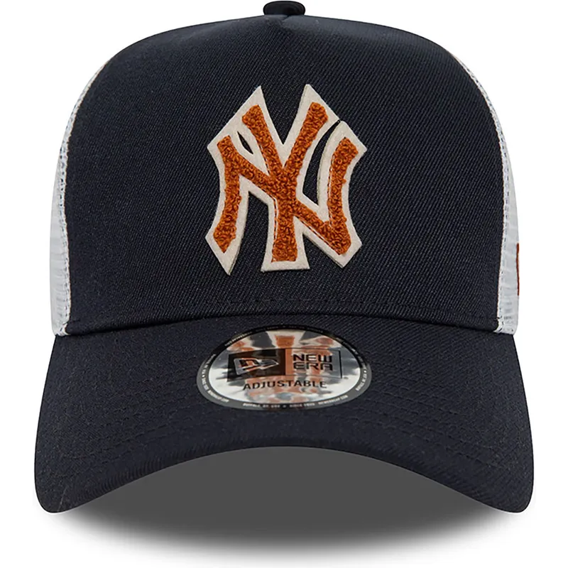 mutsid-kumer-meresinine-snapback-a-frame-boucle-new-york-yankees-mlb-new-era