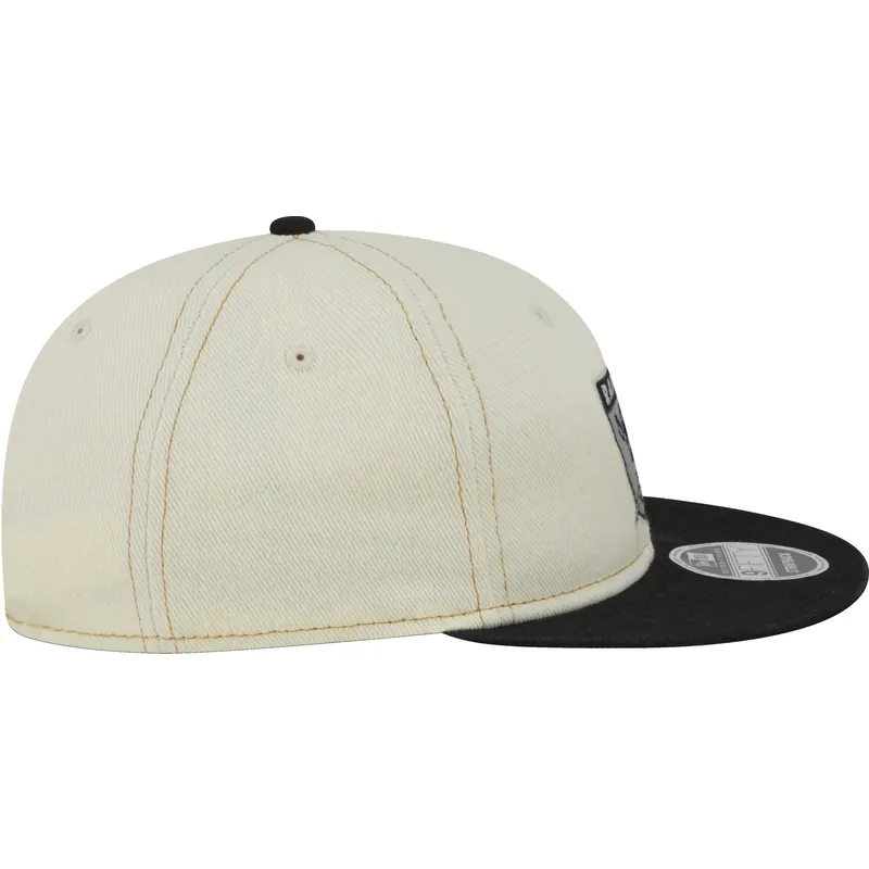 mutsid-lame-beez-reguleeritav-9fifty-retro-crown-denim-oakland-raiders-nfl-new-era