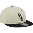 mutsid-lame-beez-snapback-9fifty-retro-crown-denim-chicago-white-sox-mlb-new-era