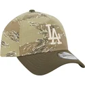 mutsid-kumer-kamuflaaz-snapback-9forty-a-frame-two-tone-tiger-los-angeles-dodgers-mlb-new-era