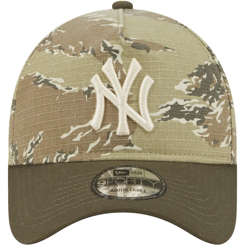 mutsid-kumer-kamuflaaz-snapback-9forty-a-frame-two-tone-tiger-new-york-yankees-mlb-new-era