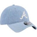mutsid-kumer-sinine-reguleeritav-9twenty-washed-denim-atlanta-braves-mlb-new-era