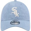 mutsid-kumer-sinine-reguleeritav-9twenty-washed-denim-chicago-white-sox-mlb-new-era