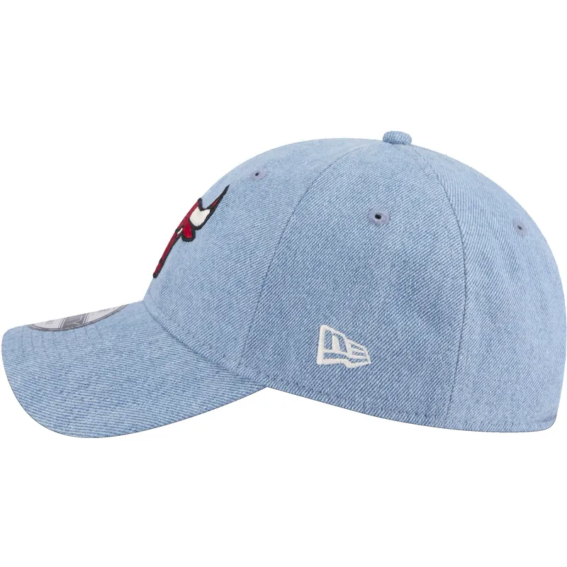 mutsid-kumer-sinine-reguleeritav-9twenty-washed-denim-chicago-bulls-nba-new-era