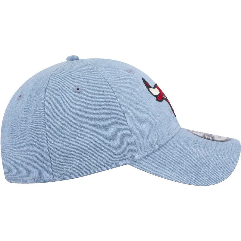 mutsid-kumer-sinine-reguleeritav-9twenty-washed-denim-chicago-bulls-nba-new-era