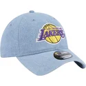 mutsid-kumer-sinine-reguleeritav-9twenty-washed-denim-los-angeles-lakers-nba-new-era