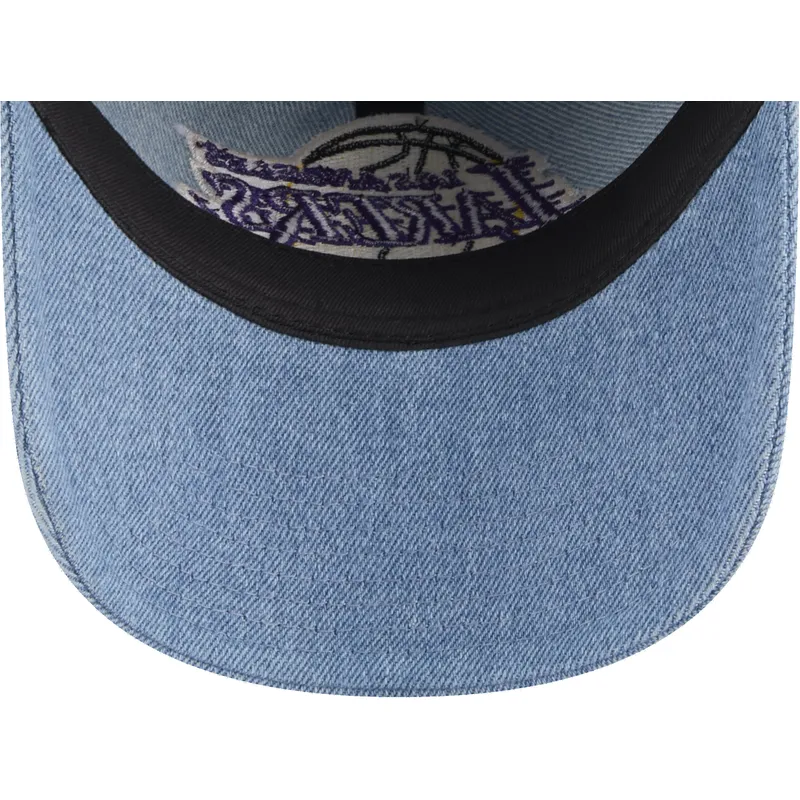 mutsid-kumer-sinine-reguleeritav-9twenty-washed-denim-los-angeles-lakers-nba-new-era