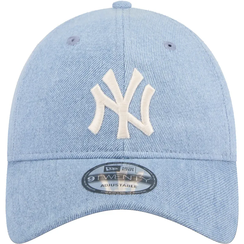 mutsid-kumer-sinine-reguleeritav-9twenty-washed-denim-new-york-yankees-mlb-new-era