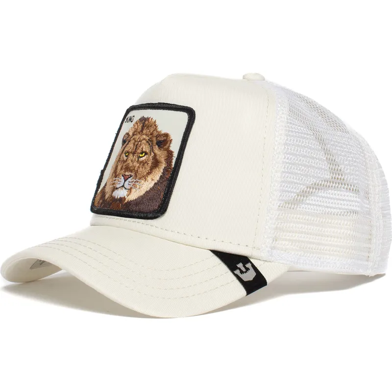 mutsid-kumer-valge-snapback-the-king-lion-the-farm-goorin-bros