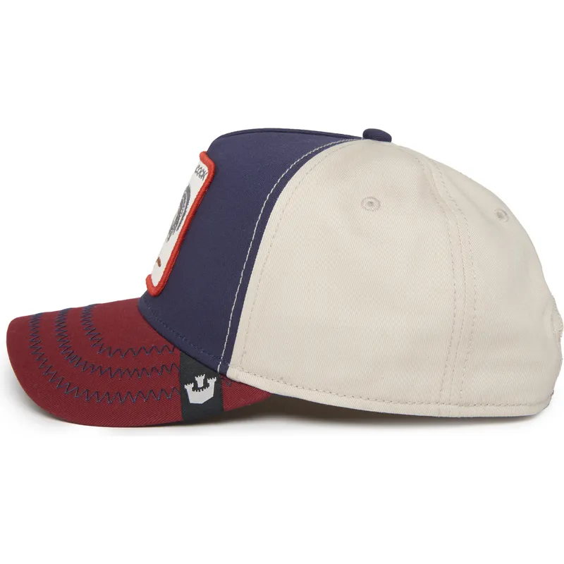 mutsid-kumer-mitmevarviline-snapback-cock-all-american-rooster-100-the-farm-all-over-canvas-the-farm-goorin-bros