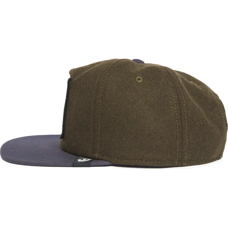 mutsid-lame-roheline-snapback-bad-boy-top-dog-the-farm-flats-the-farm-goorin-bros
